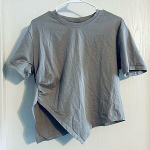 Dazy Less women’s asymmetrical crop top L